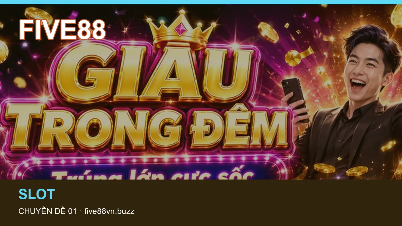 Trải nghiệm Slot trên điện thoại cùng cẩm nang FIVE88